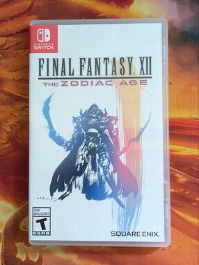 FINAL FANTASY XII The ZODIAC AGE🔥 Nintendo Switch CIB 👉VG+
